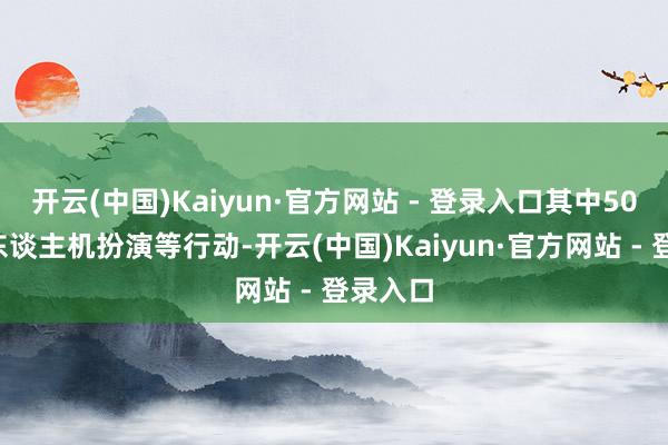 开云(中国)Kaiyun·官方网站 - 登录入口其中500架无东谈主机扮演等行动-开云(中国)Kaiyun·官方网站 - 登录入口
