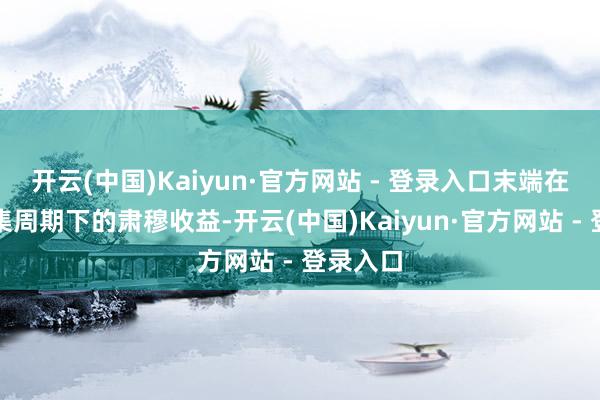 开云(中国)Kaiyun·官方网站 - 登录入口末端在不同市集周期下的肃穆收益-开云(中国)Kaiyun·官方网站 - 登录入口
